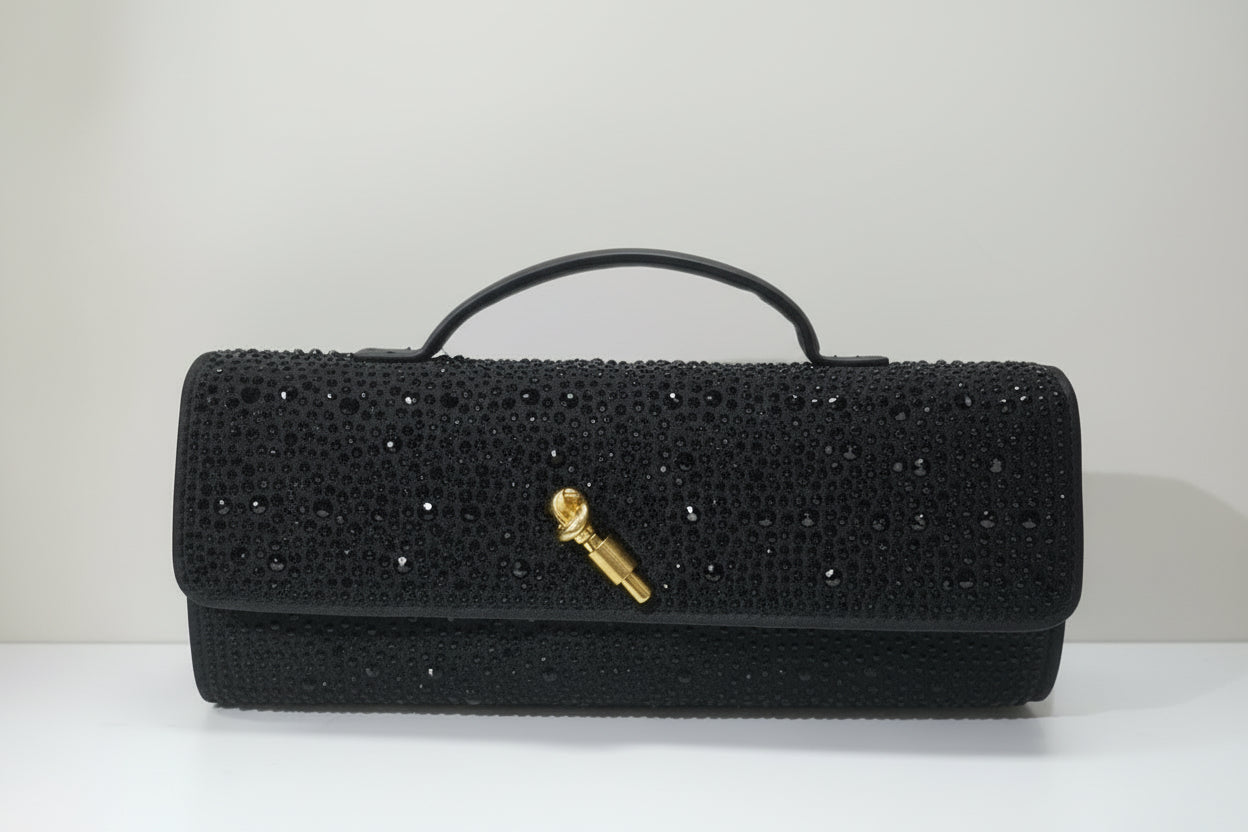 Evening clutch embellish in crystal rhinestones