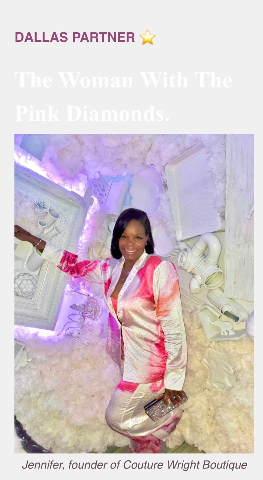 “Pretty in Power: The Pink Diamonds That Owned the Room”
