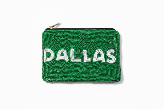 Beaded Mini Coin Purse - Dallas