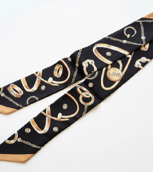 Printed Twill Scarf Ribbon