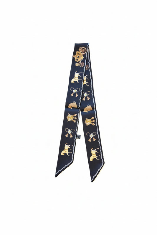 Twilly Horse Print Scarf